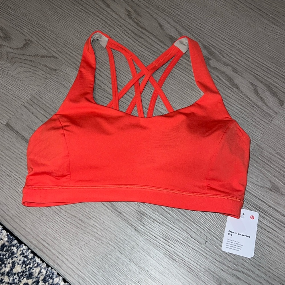 lululemon free to be serene bra 6